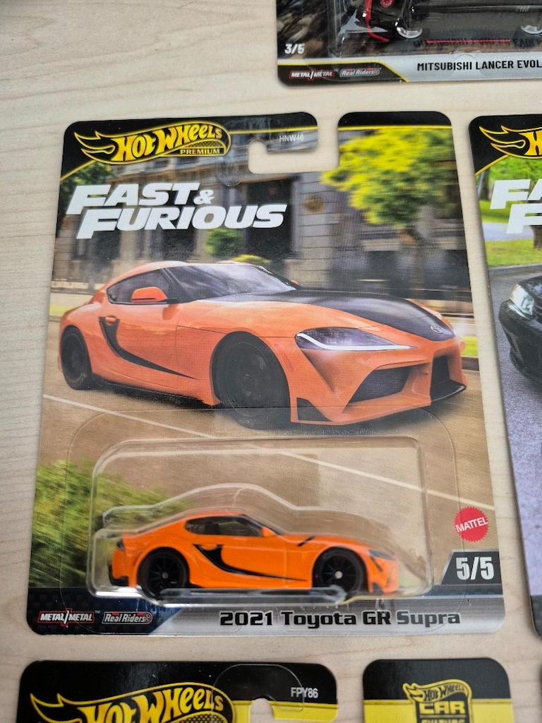 hot wheels adet 500 supra skyline silvia eclipse - 2