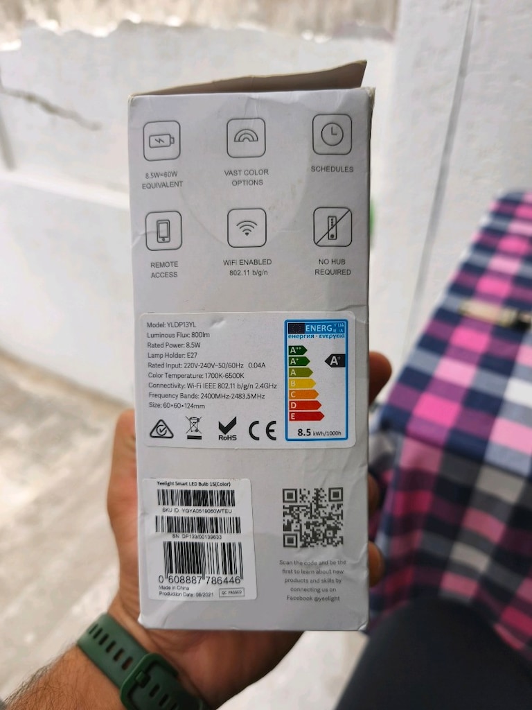 Yeelight YLDPO6YL 2.Nesil E27 RGBW Akıllı LED Ampul - 2