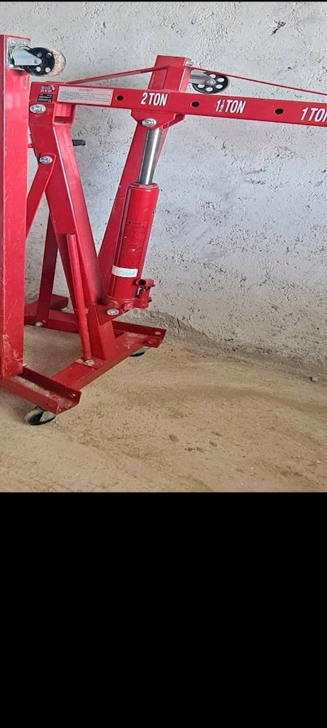 KRİKO MOTOR İNDİRME TAMİRCİ KRİKOSU 2 TONLUK SIFIR SAYILIR KALİTELİ MA - 4