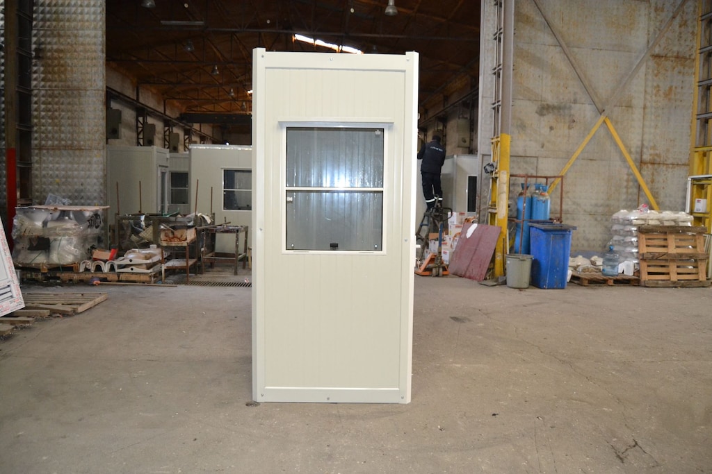 KABİNKONTEYNER YAPI KAMPANYA 130X130 GÜVENLİK KABİNİ BEKÇİ KULÜBESİ - 3