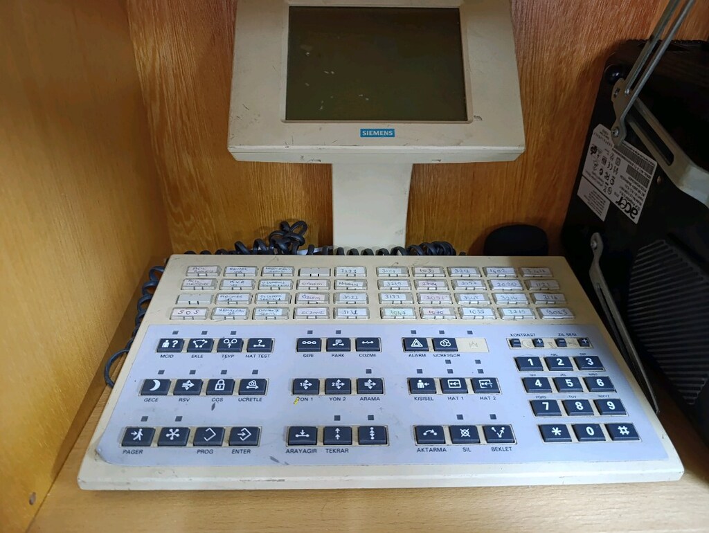 Siemens Santral Operatör Konsolu - 3