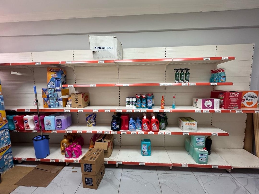 SATILIK 9 ÜNİTE MARKET RAFI