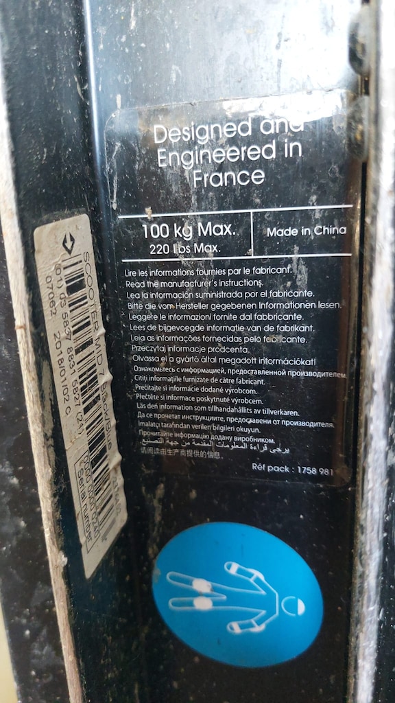 Decathlon Oxelo scooter - 3