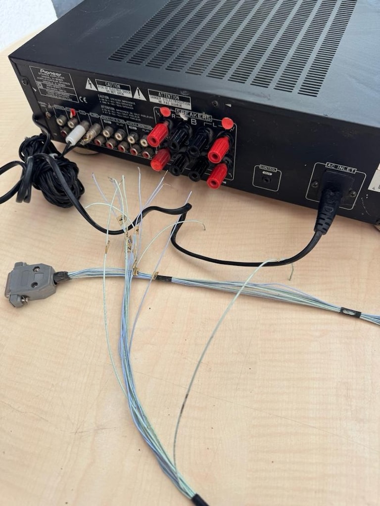 Pioneer A-209R Stereo Amfi - Kabloları Tam / Test Edildi - 4
