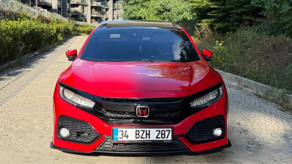 değişensiz civic 1.5 sport plus kırmızı cam tavan - 4