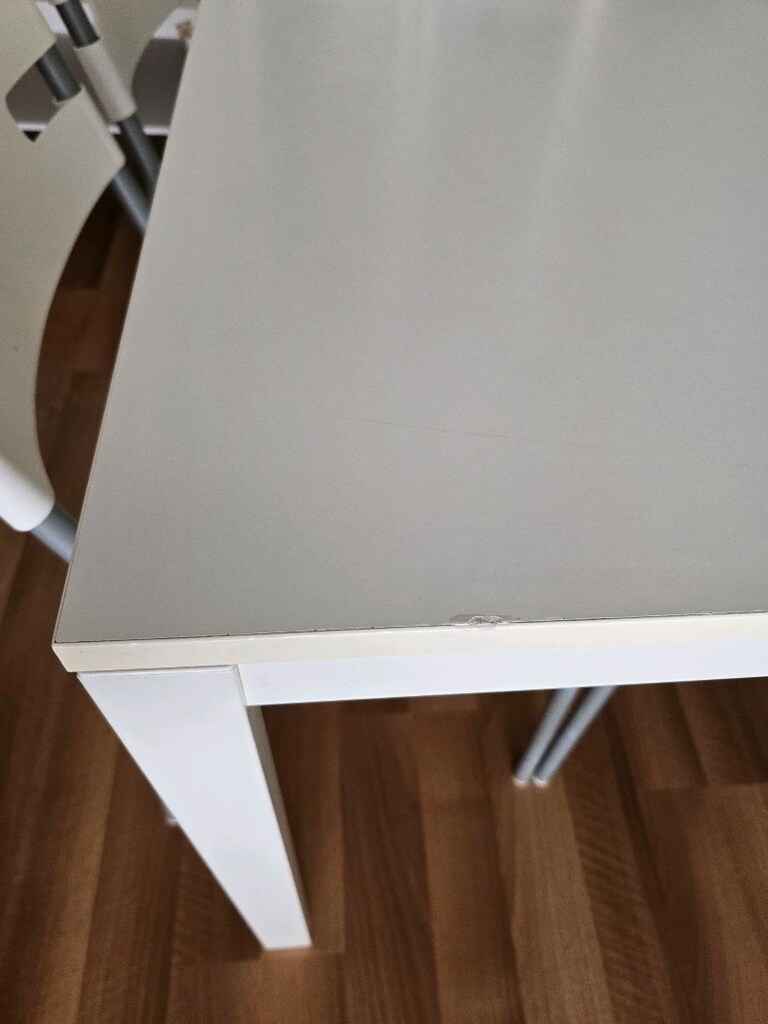 Ikea Melltorp yemek masası ve 4 sandalye - 5