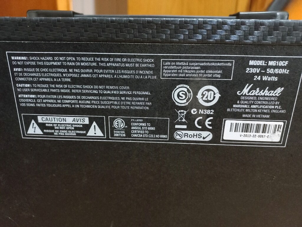 Marshall mg10 gitar amfisi - 2