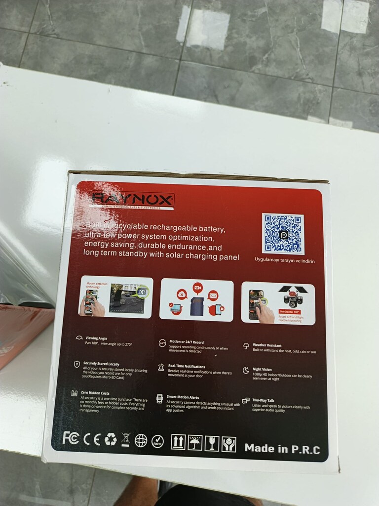 Raynox WSP346 12MP 4G Solar 3 Kameralı 3 PTZ Güvenlik Kamerası - 4