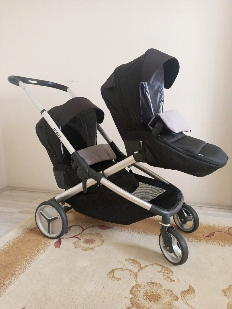 Prego İkiz Bebek Arabası – Çok Temiz Kullanılmış, Sorunsuz ve Kullanış - 5