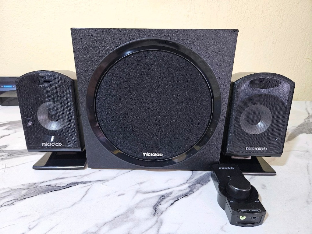 Microlab M820 2+1 Ses Sistemi Çok Temiz 40Watt RMS 40W - 3