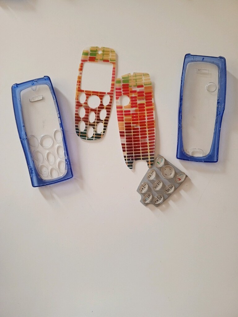 Nokia 3200 kapak tuş takımı - 3