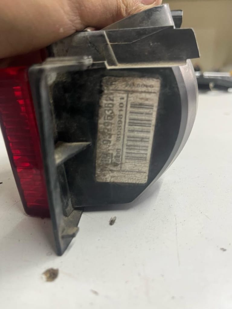 opel meriva arka sis fari krom sol 2003-2006 - 6