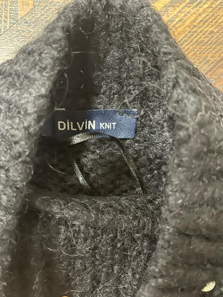 DİLVİN İNCİ DETAYLI YARIM BALIKÇI SÜETER - 6