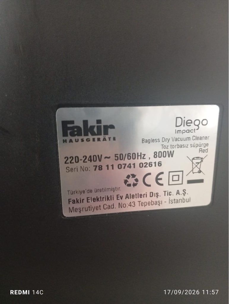 Elektrikli Süpürge - 8