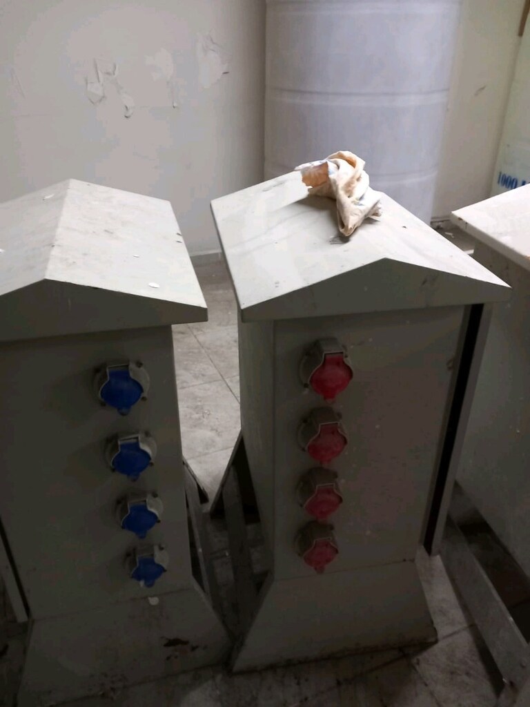 elektrik panosu ayaklı şantiye için - 5