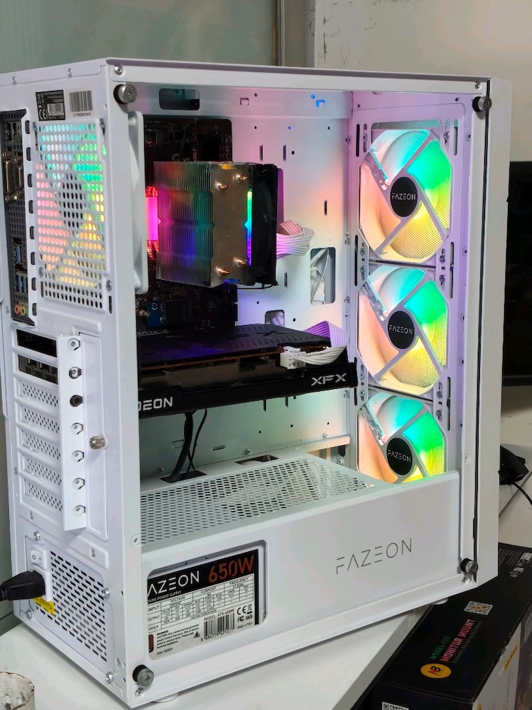 8GB RX 6600XT RYZEN5 5500 16GB RAM 512GB M2SSD 650W KASA - 7