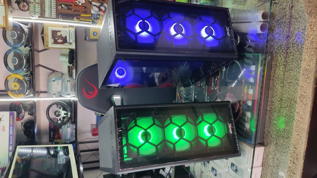 içi boş gaming ışıklı oyuncu kasaları RGB sıfır - 4