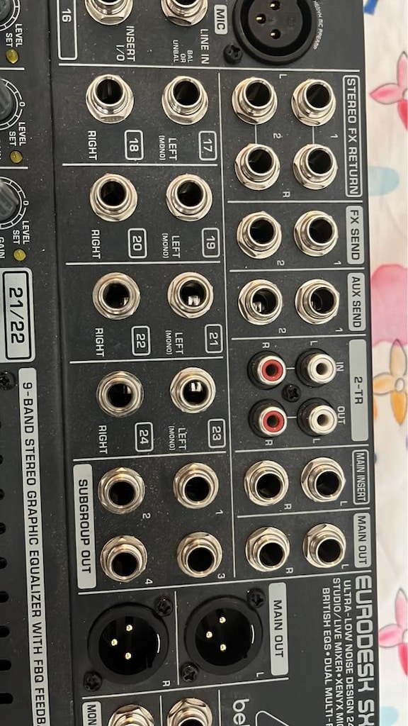 Behringer Sx2432fx Mikser - 7