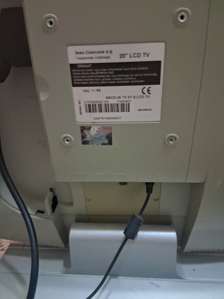 ARÇELİK 20 inç 51 Ekran LCD TV Dekoderi hediye edicem - 3