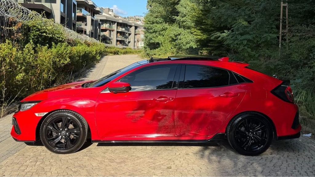 değişensiz civic 1.5 sport plus kırmızı cam tavan - 7