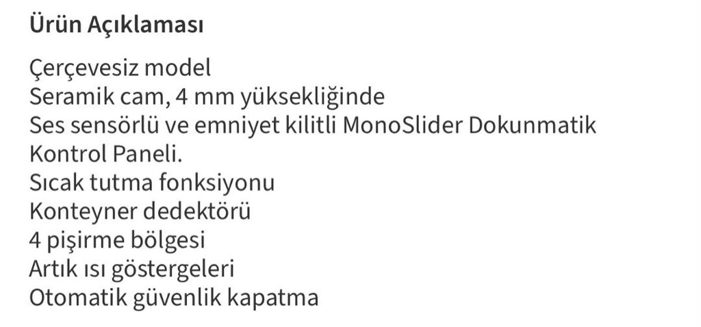 Teka IBC 64100 SSS BK İNDÜKSİYONLU OCAK (SIFIR) - 4