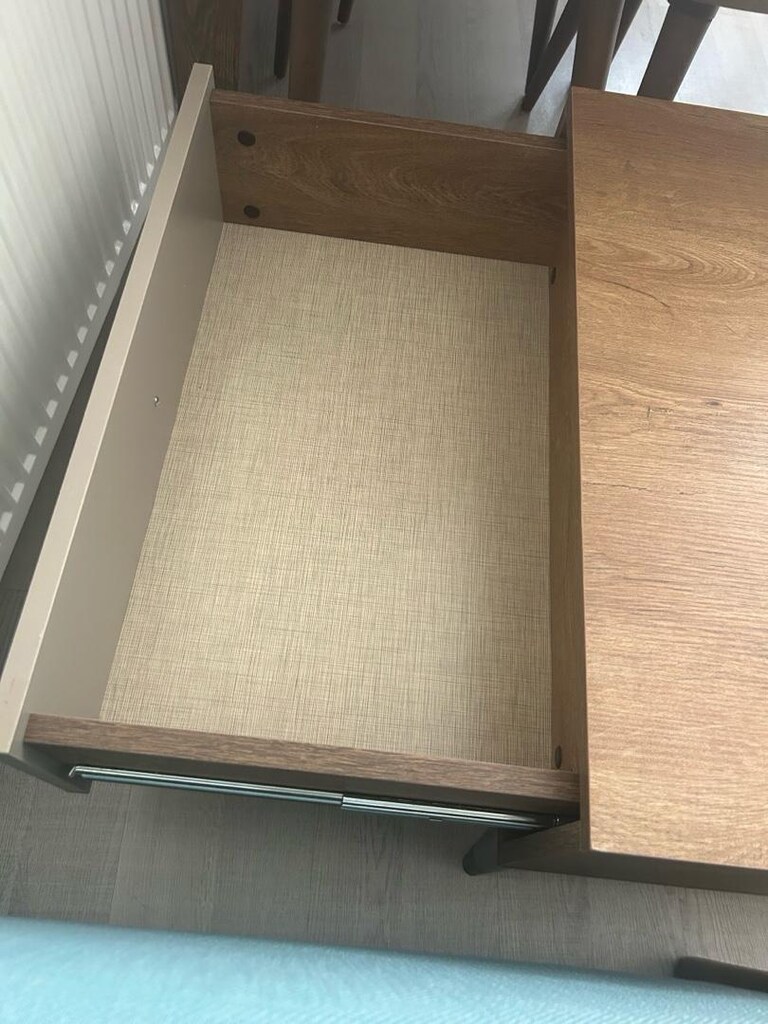 ENZA HOME-MARKA ÜÇLÜ SET-TV ÜNİTESİ/ AYNALI KONSOL/ ORTA SEHPA - 4