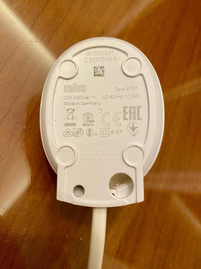 ORAL B ŞARJ ÜNİTESİ 3757 MODEL. 0.9WATT - 4