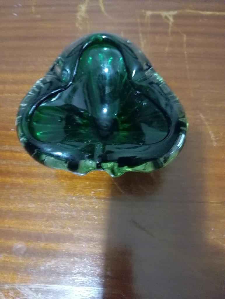 Murano ağır ve etli cam kül tablası - 4