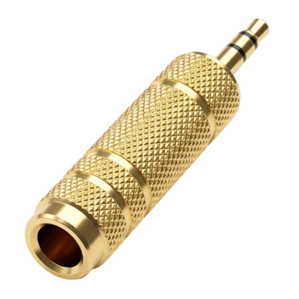 6.3 MM METAL JACK(6.3 MM-3.5MM ÇEVİRİCİ) DÜŞÜRÜCÜ