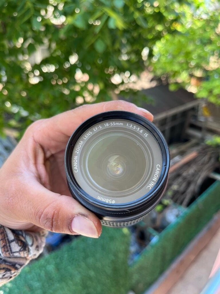 CANON EF-S 18-55 ıs lens - 5