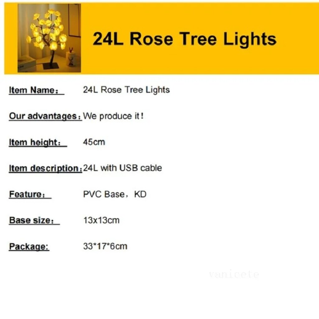 Wintersweet Bonsai Ağacı Tasarım Led Masa Lambası Bükülebilir Dallar - 5