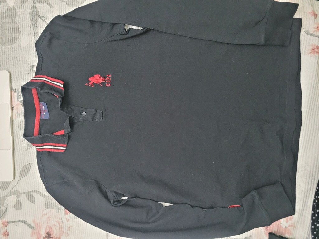 U.S. Polo XS Siyah Uzun Kollu Erkek - 6