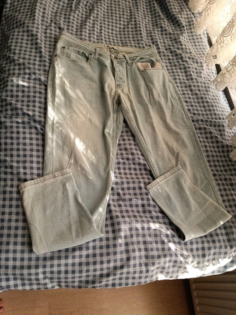 Açık Mavi Jeans Pantolon