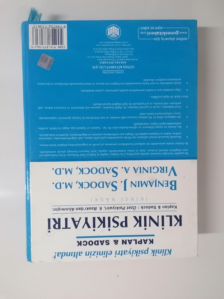 klinik psikiyatri kitabı - 3