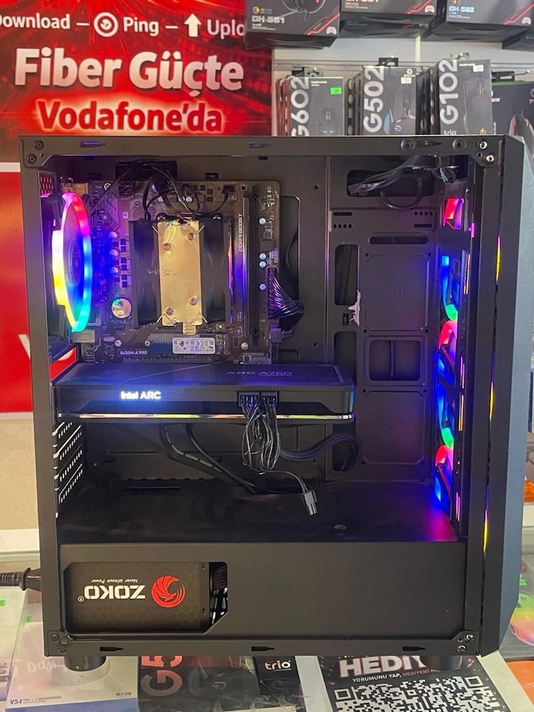 NİTRO BİLİŞİM’DEN RYZEN 5 5500 &INTEL ARC A750 8 GB OYUNCU BİLGİSAYARI - 3