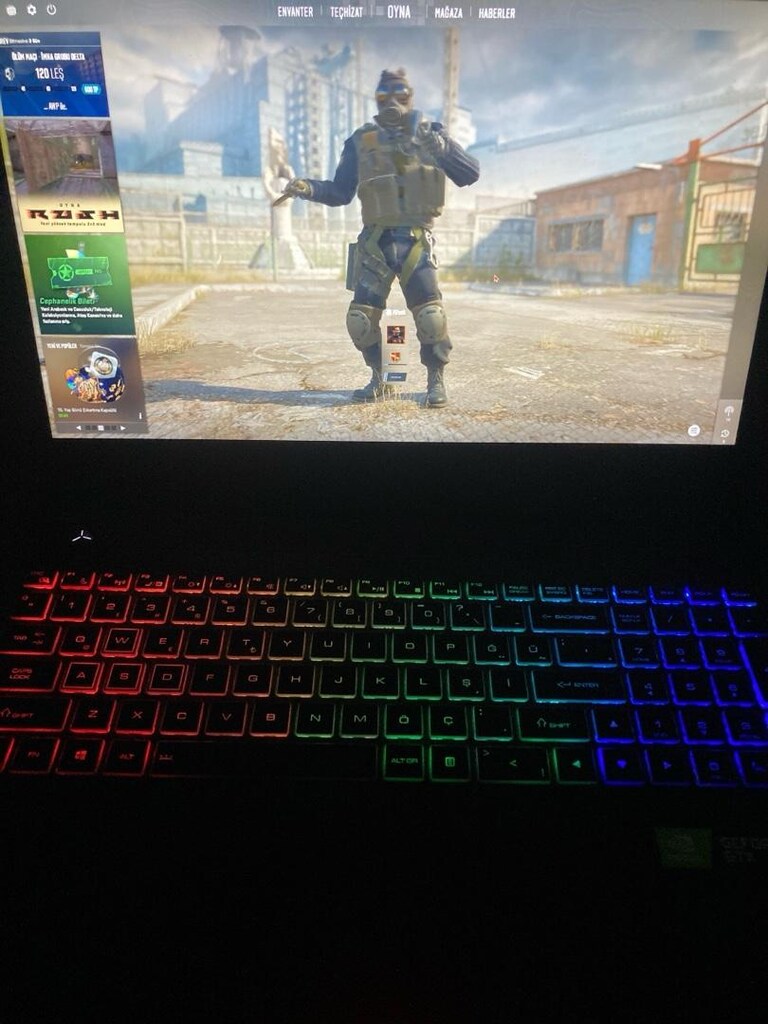 Excalibur G770 Gaming Gtx1650 15 10300H 8Gb ram 250Gb ssd 250Gb hdd - 9