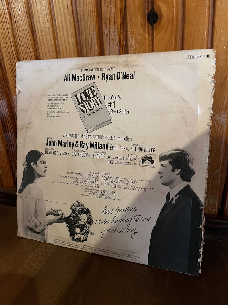Music From the Original Soundtrack of the Paramount Picture Love Story - 2
