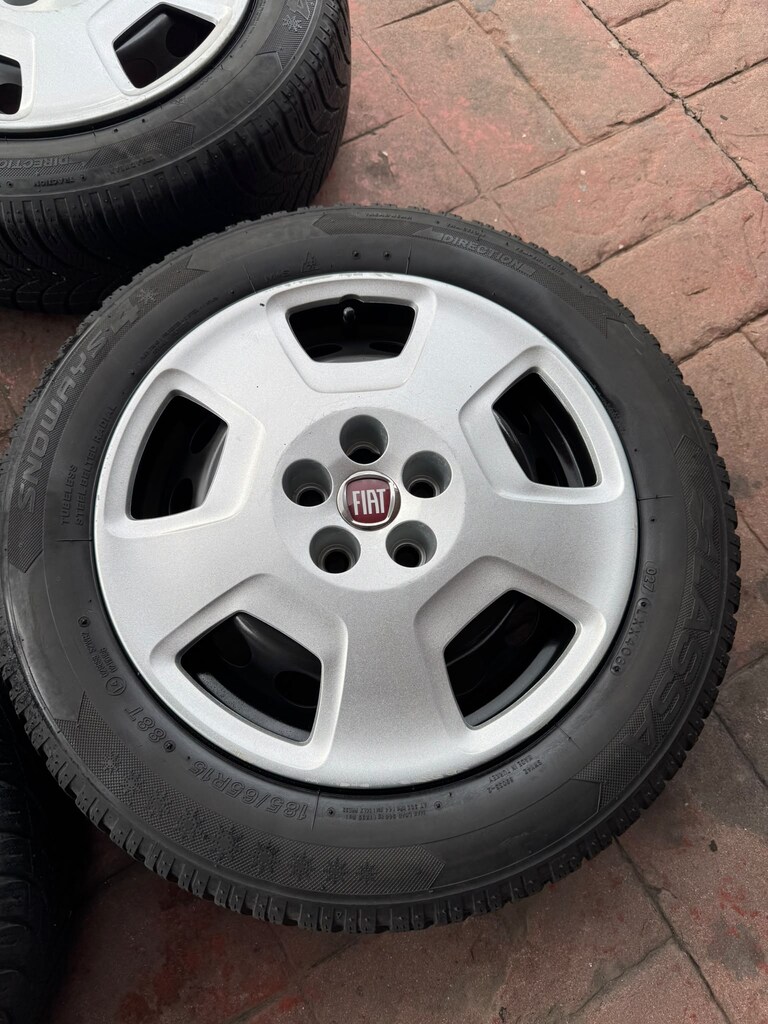 185/65/15 LASSA SNOWAYS 4 KIŞLIK LASTİK FİORİNO JANT KAPAK - 2