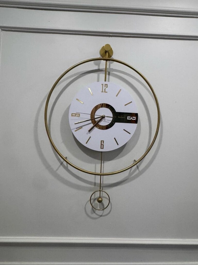 led ışıklı duvar saati - 3