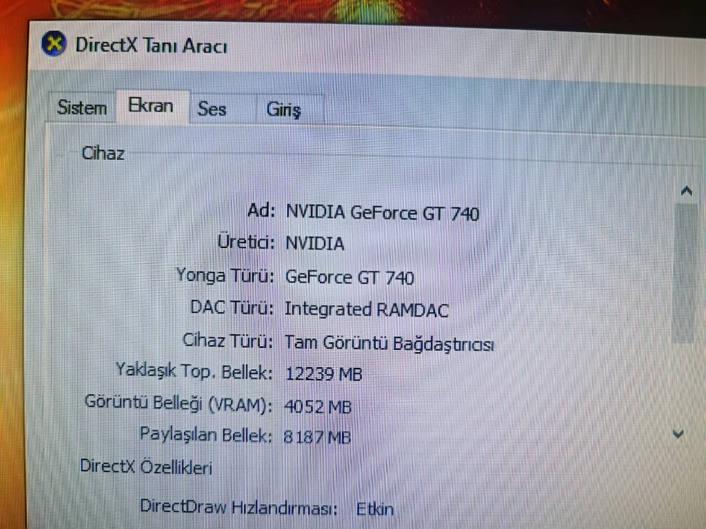 İ7 İşlemcili Oyuncu Bilgisayarı | 23'' 75 Hz Monitör | GT 740 4 GB | R - 5
