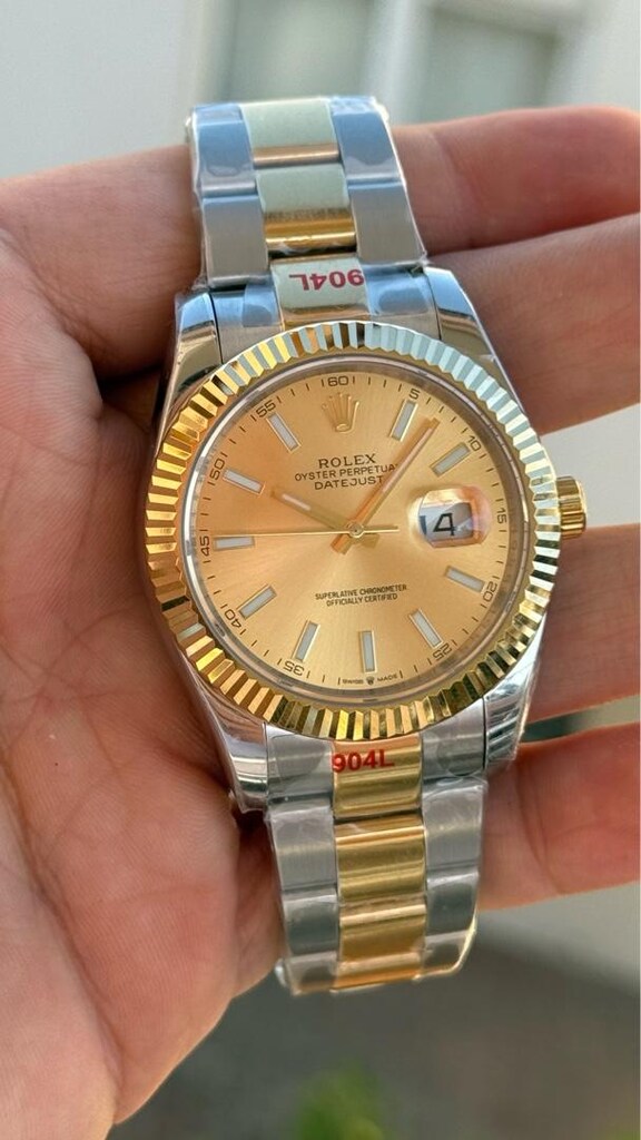 ROLEX DATEJUST GOLD AUTOMATİC - 6