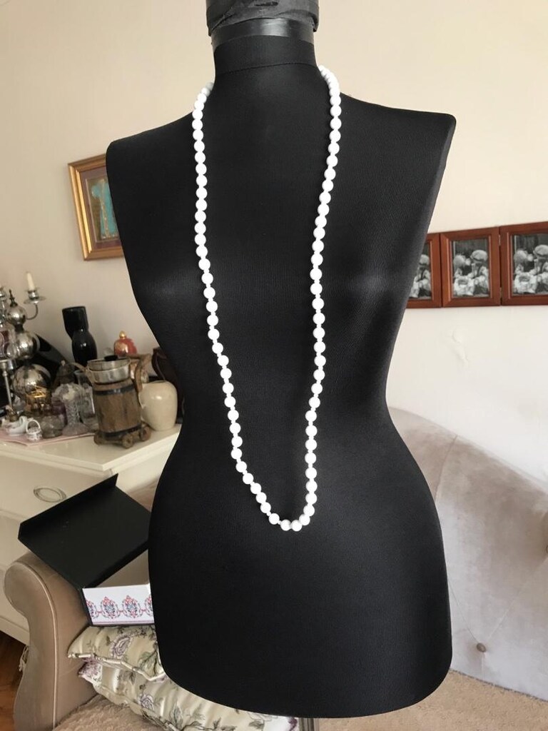 bayan kolye 2 model mavili 650 beyaz 500 tlbuğün gel al - 8