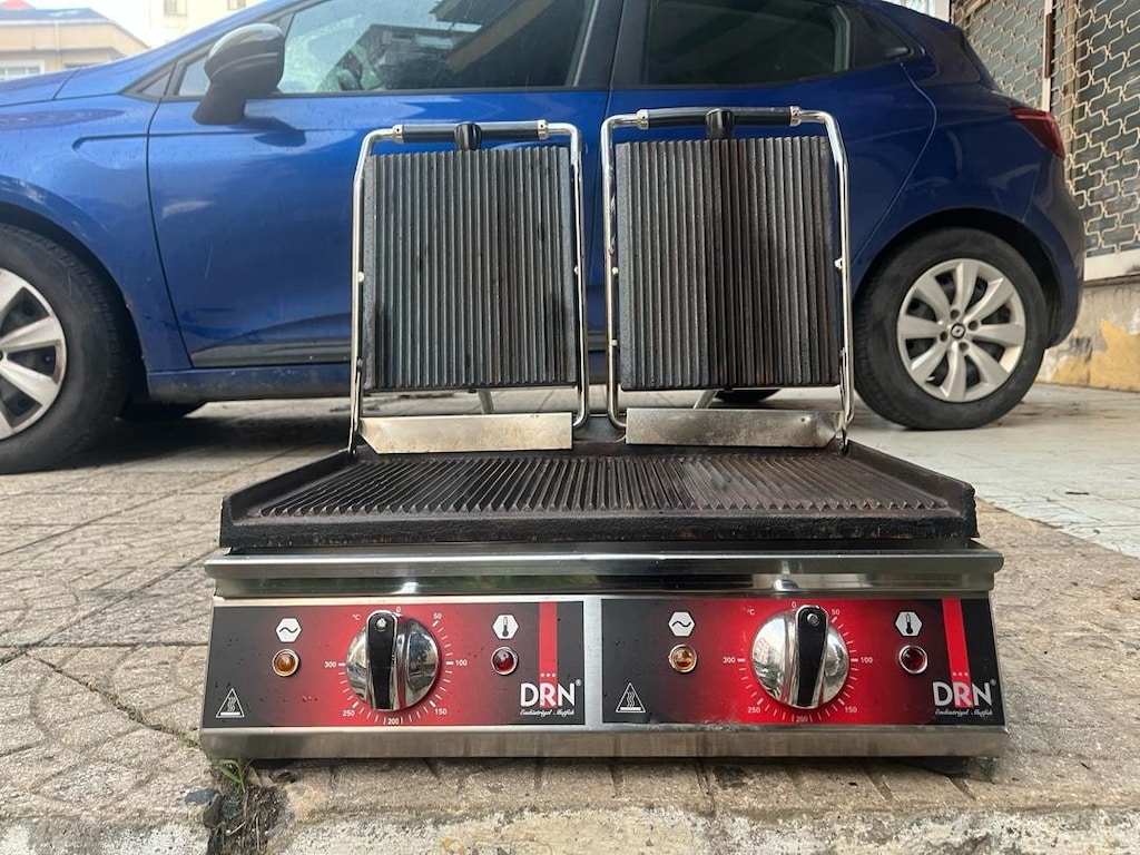 DRN ÇİFT KAPAKLI BÜYÜK BOY TOST MAKİNESİ SANAYİ TİPİ - 4