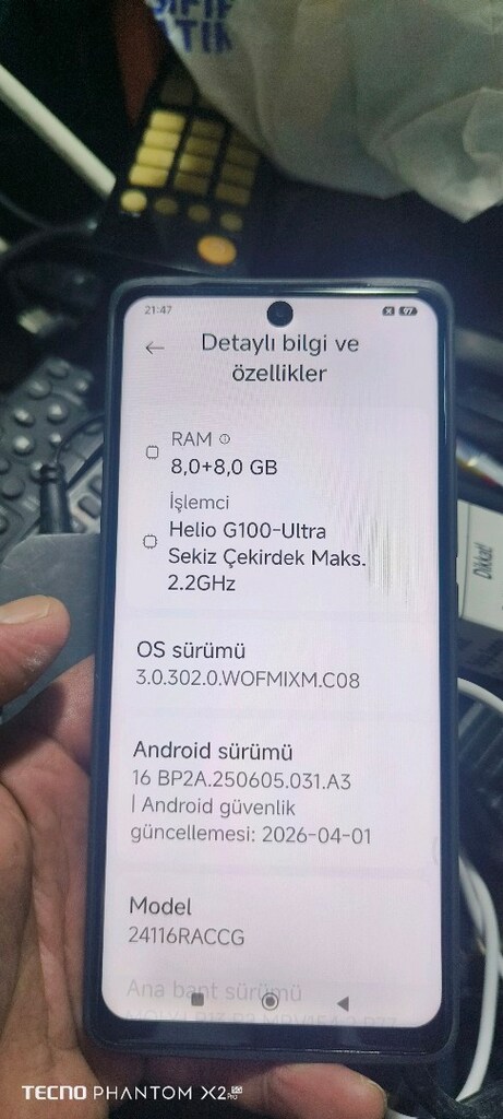 redmi note 14pro 4.5G YD ürün sim 2 aktif - 5