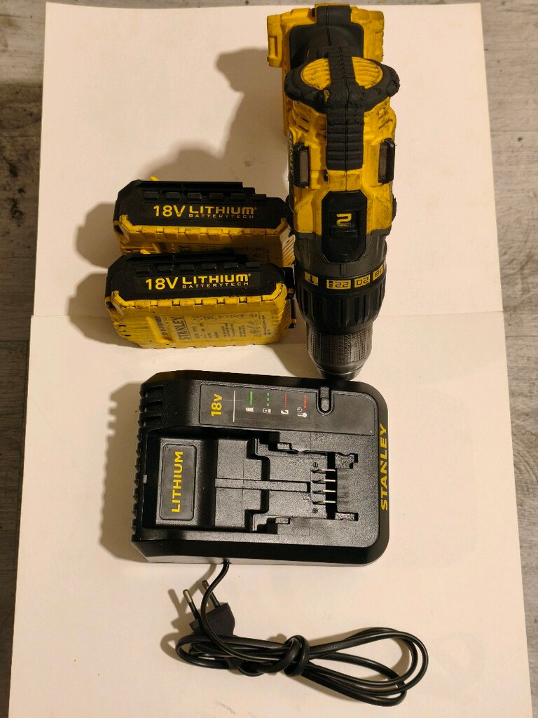 ORİJİNAL STANLEY 18 VOLT ŞARJLI DARBELİ MATKAP - 2
