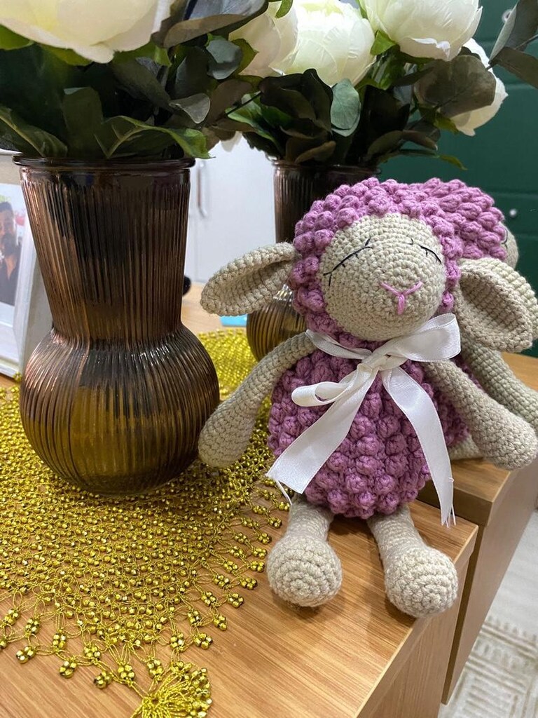 Amigurumi oyuncak kuzu - 2