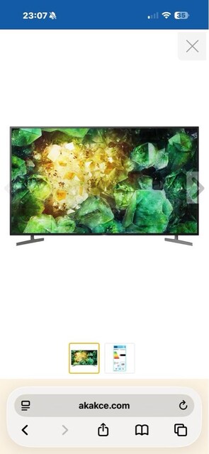 Sony 65 İnç Tv 2020 model