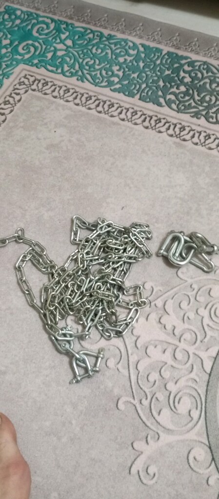 Köpek tasması deri ve zincirinde var - 3