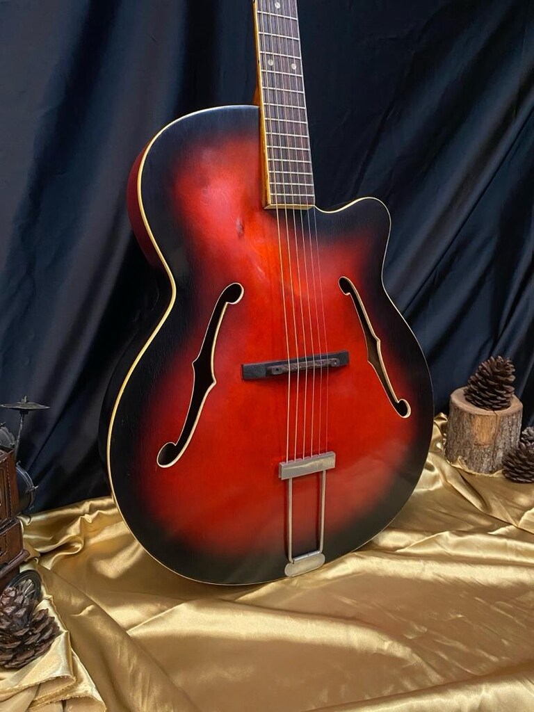 1960s Framus 5/54 JAZZ Akustik Gitar - 3
