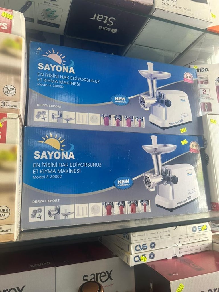 et kıyma makinasi ömürlük sayona musullu